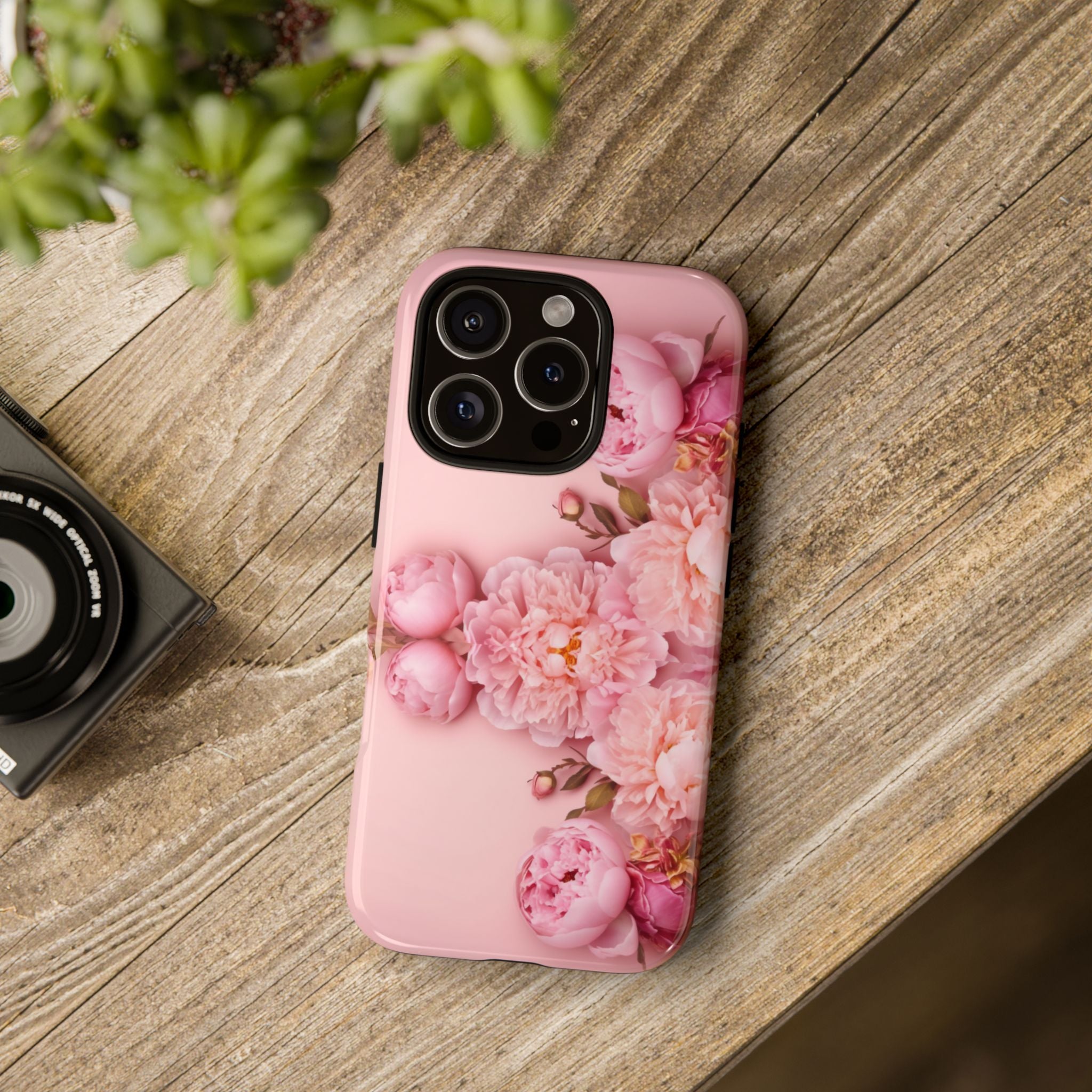 Pink Peony Phone Cases for Iphone and Android