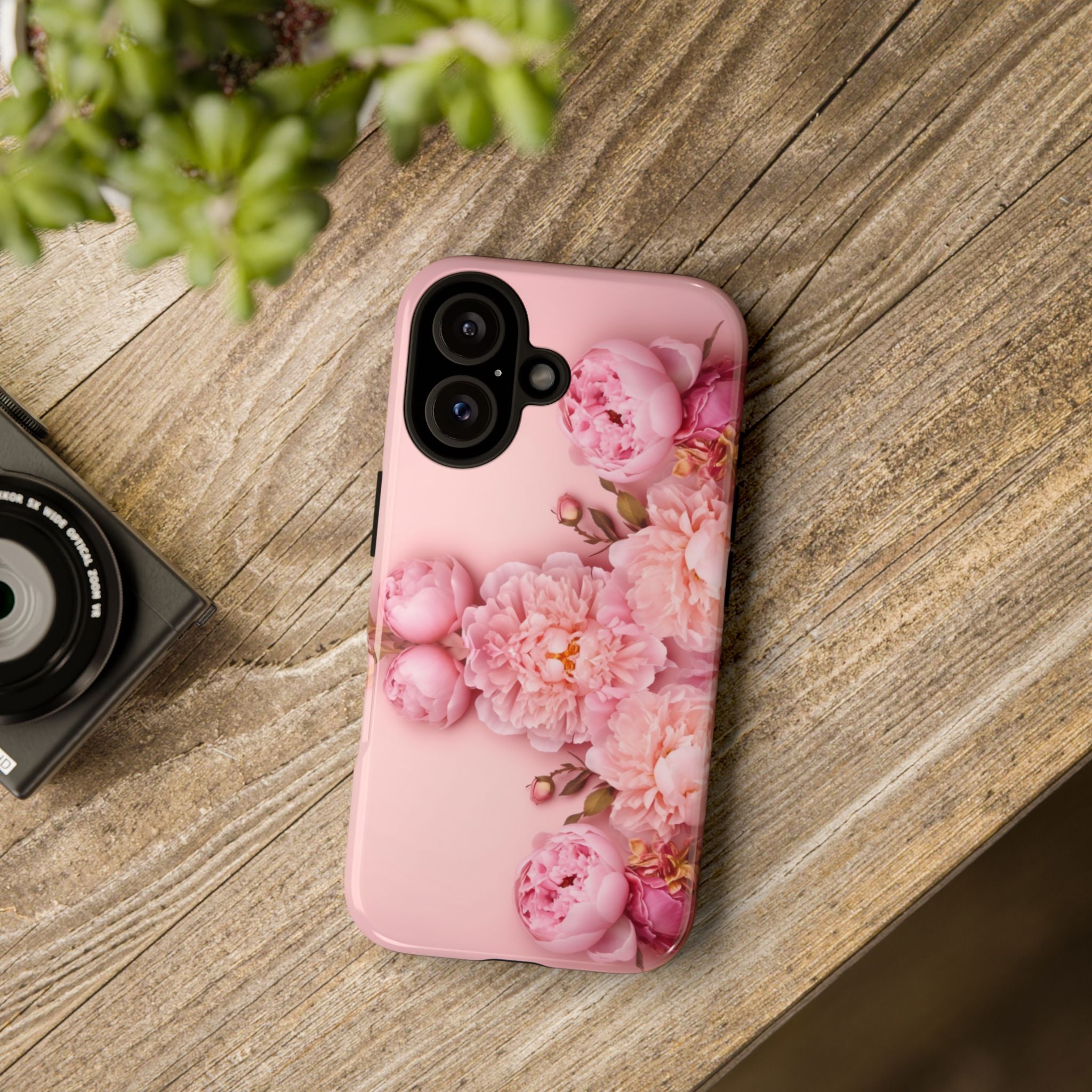 Pink Peony Phone Cases for Iphone and Android