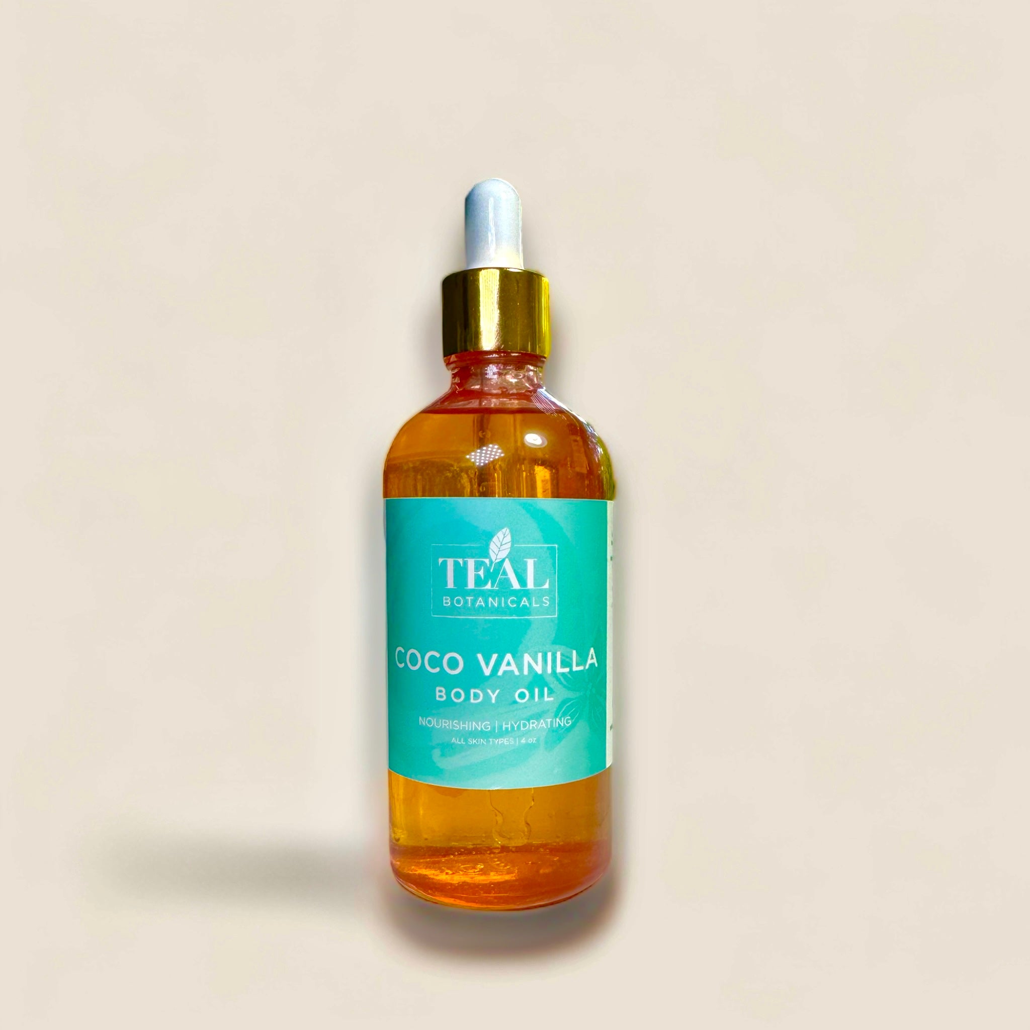 Moisturizing Body Oil Drops  with organic and natural ingredients