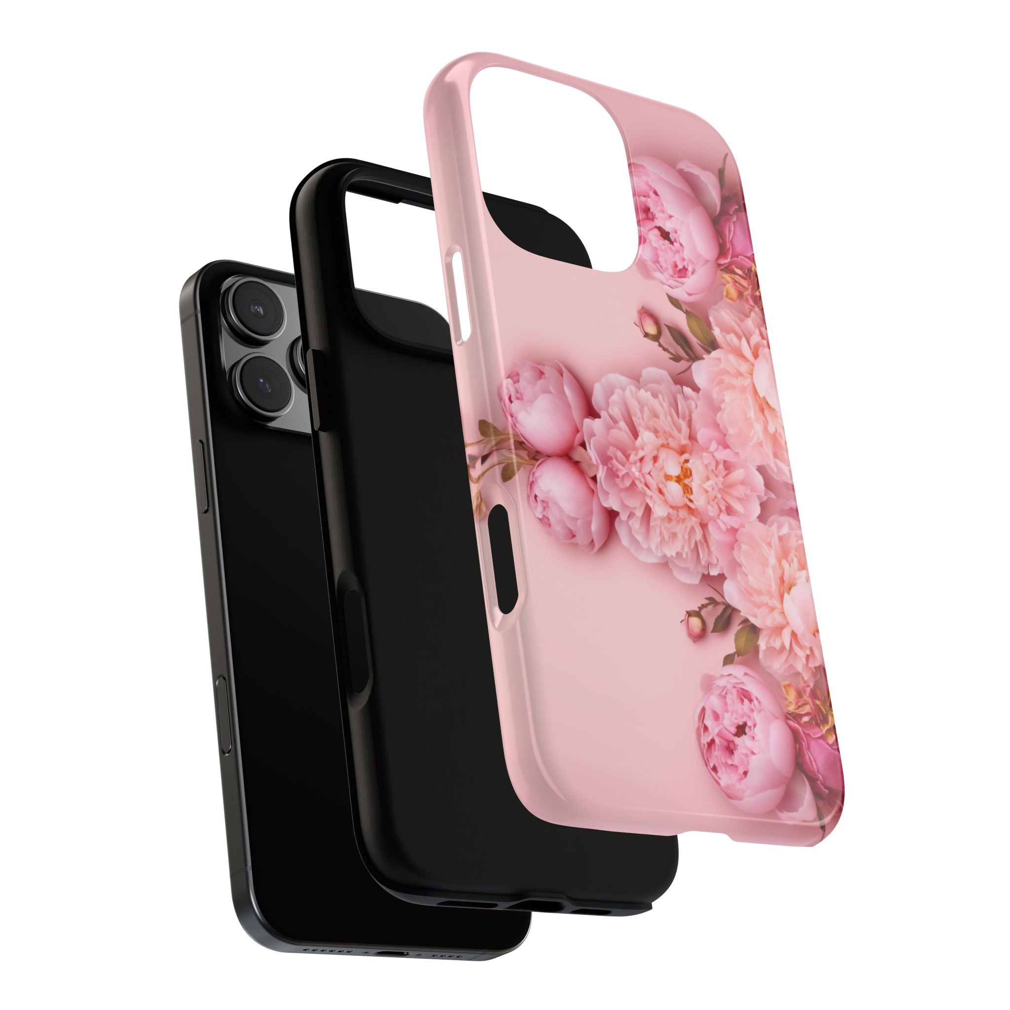 Pink Peony Phone Cases for Iphone and Android