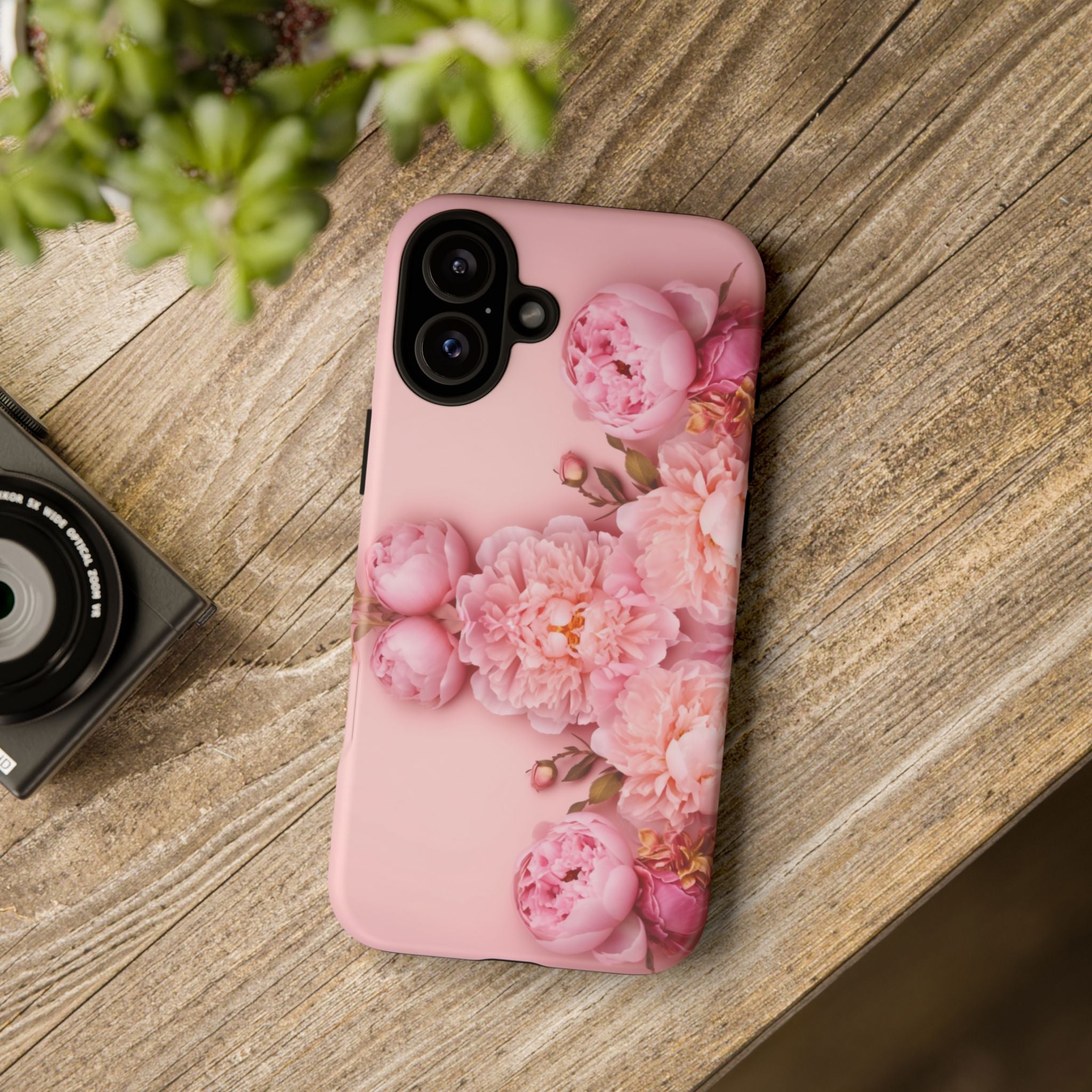 Pink Peony Phone Cases for Iphone and Android